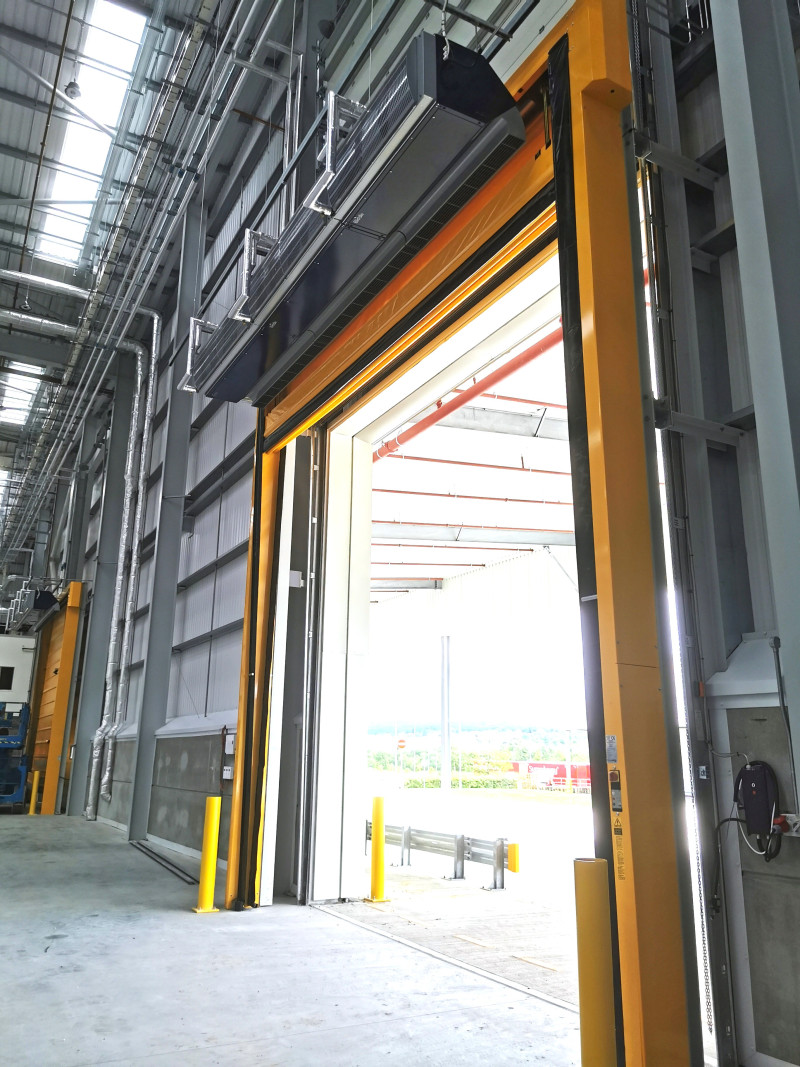 The Automatic Industrial Air Curtain INDAC2 Ticks all Your Boxes